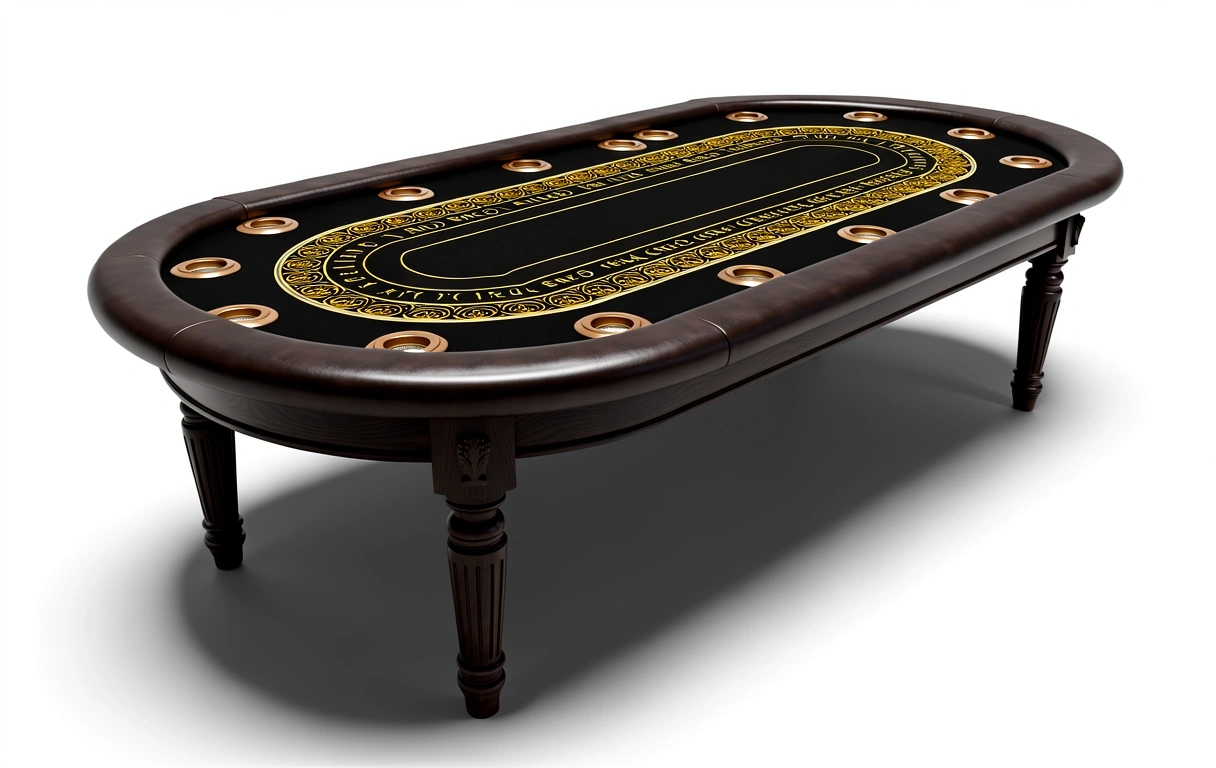 Table de poker Monte-Carlo